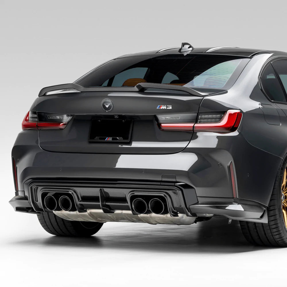 Vorsteiner - Carbon Fiber Rear Diffuser - BMW G80 M3 – european auto source