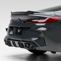 Vorsteiner - VRS Carbon Fiber Aero Rear Bumper Eyebrows - BMW F9X M8