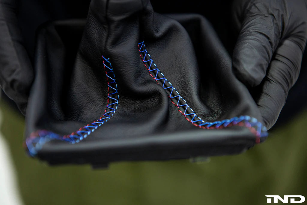 IND - Tri-Color Stitched Shift Boot - BMW G8X M3/M4