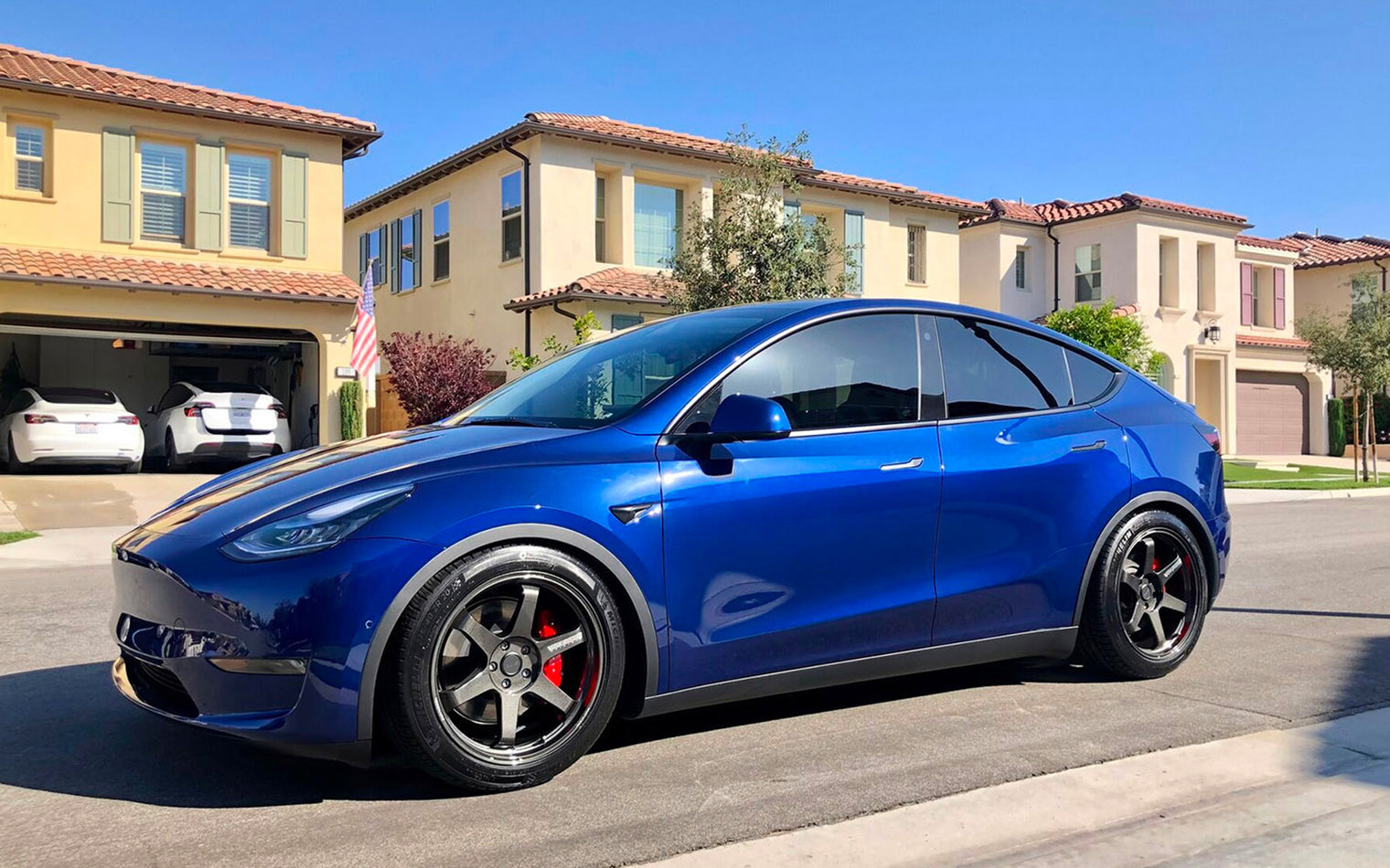 Mountain Pass Performance - Comfort Adjustable Coilovers - Tesla Model Y (USED)