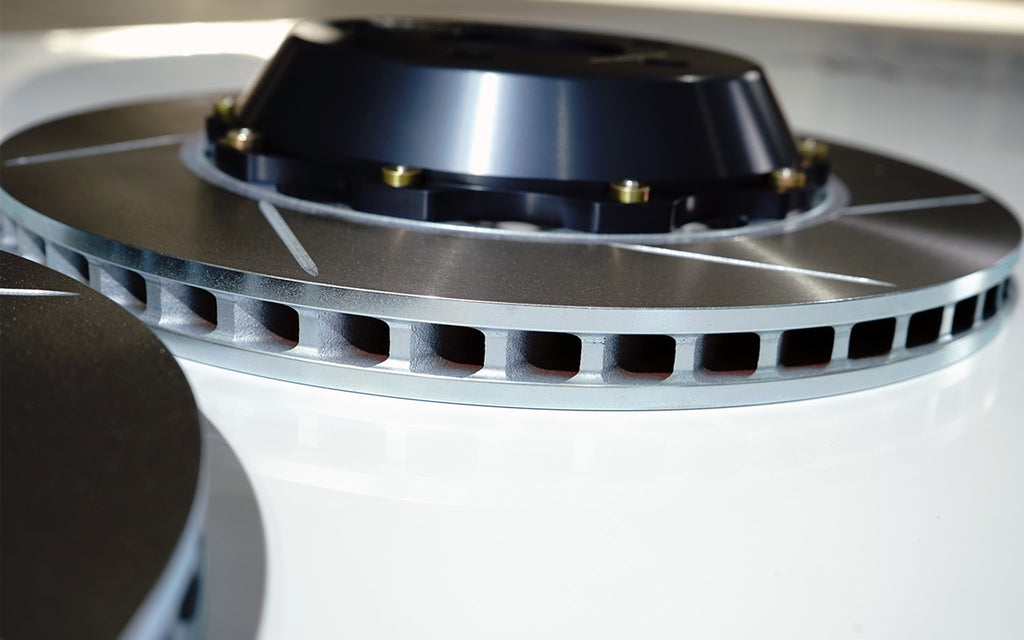 Mountain Pass Performance - Page Mill Two-Piece Front Rotors - Tesla Model 3 Performance/Model Y