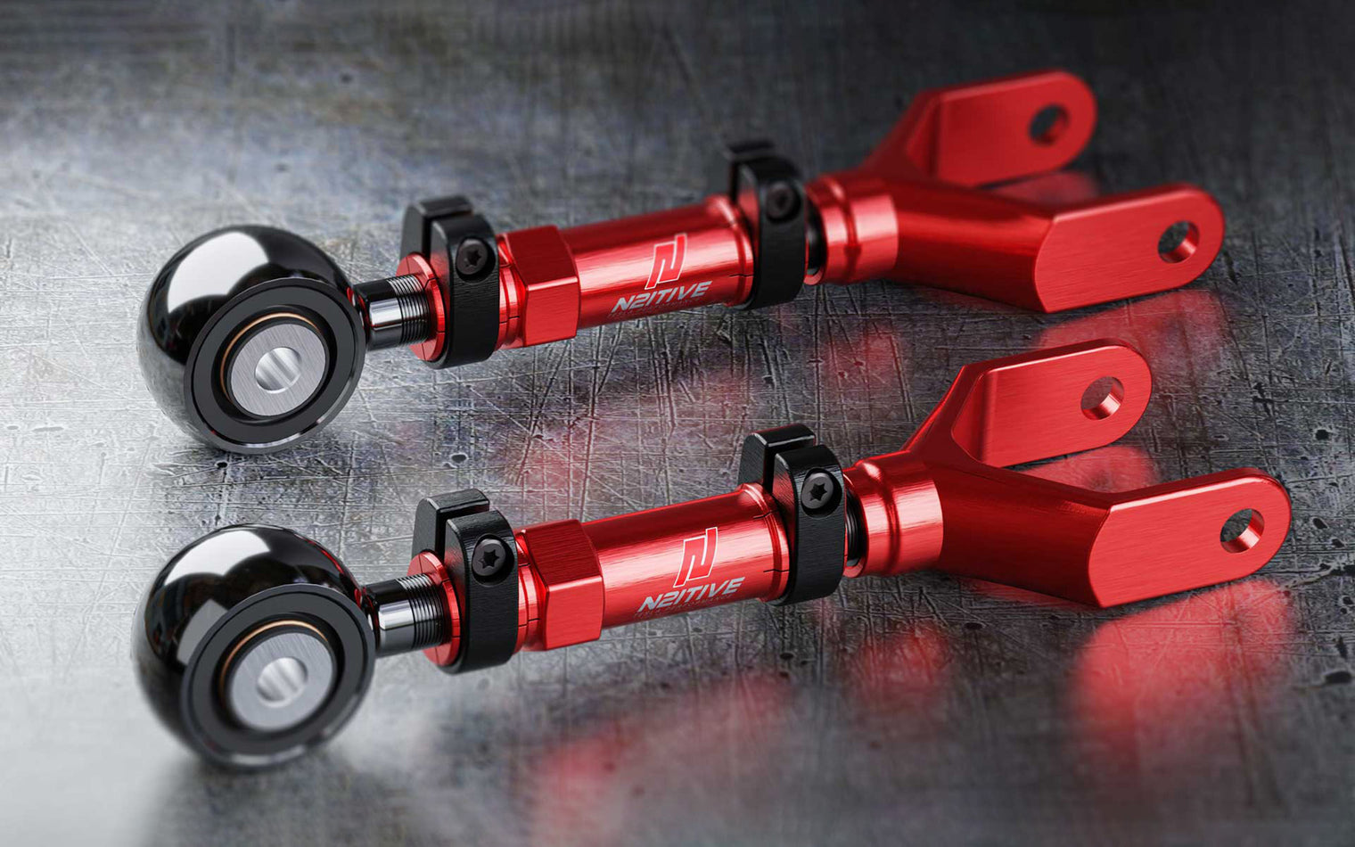 N2itive - Rear Adjustable Camber Arm Set - Tesla Model 3/Model Y