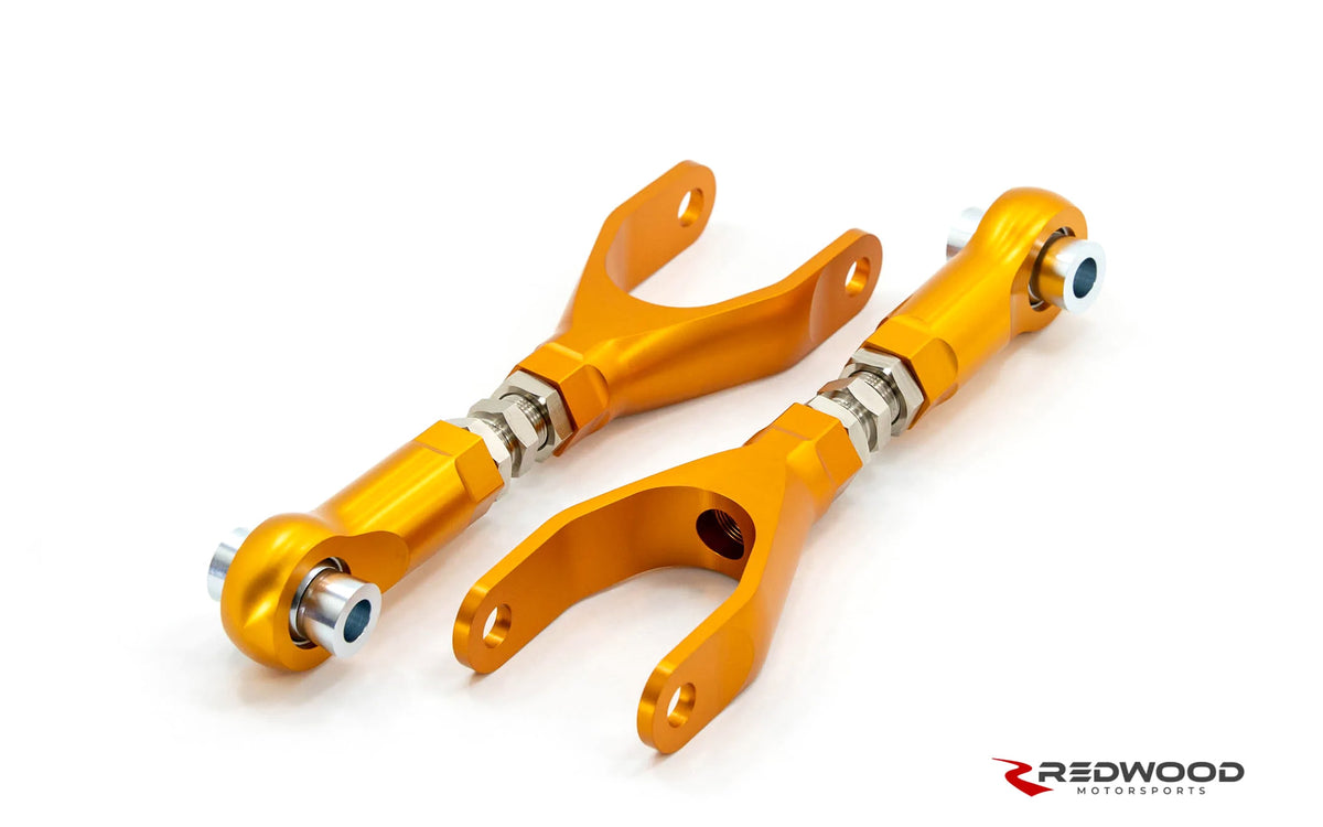 Redwood Motorsports - Spherical Bearing Adjustable Rear Camber & Toe Control Arms - Tesla Model 3/Model Y