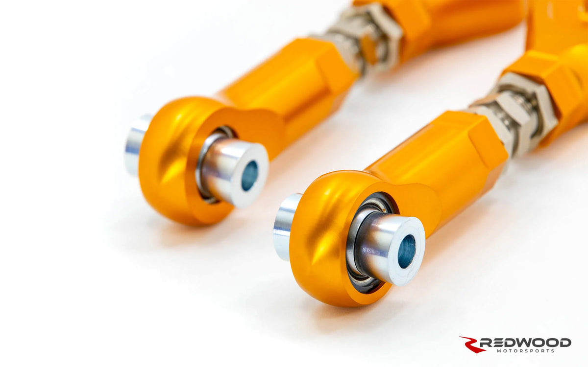Redwood Motorsports - Spherical Bearing Adjustable Rear Camber & Toe Control Arms - Tesla Model 3/Model Y
