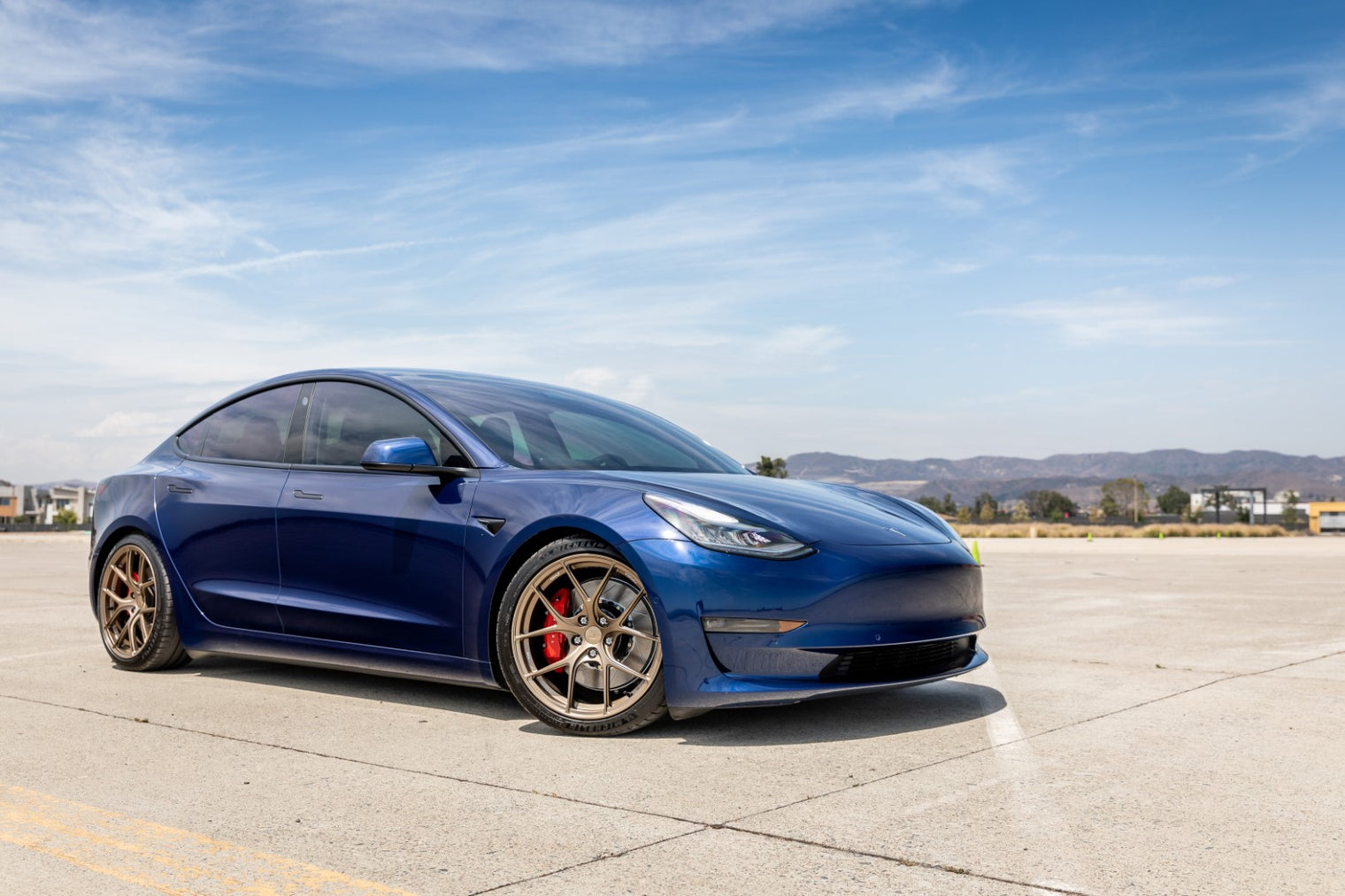 Titan 7 - T-S5 Forged Split 5 Spoke Wheel - Tesla (5x114)