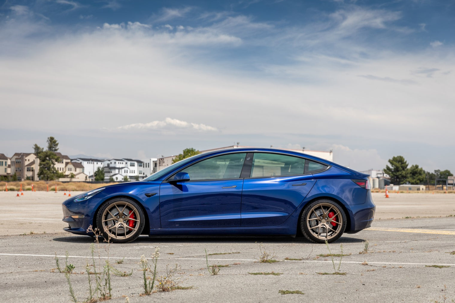 Titan 7 - T-S5 Forged Split 5 Spoke Wheel - Tesla (5x114)