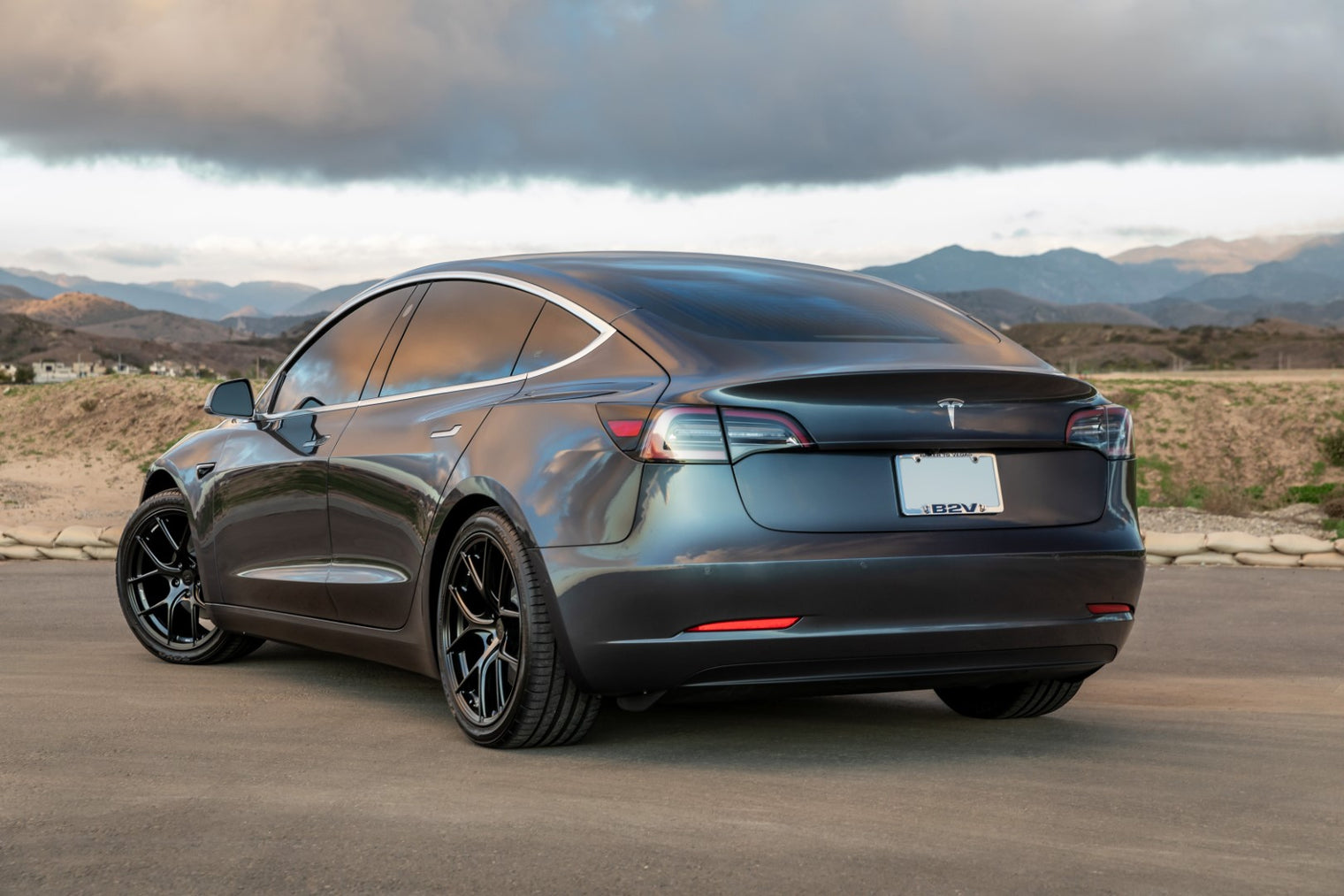 Titan 7 - T-S5 Forged Split 5 Spoke Wheel - Tesla (5x114)