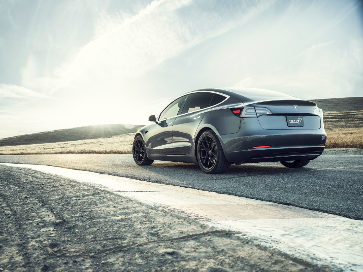 Titan 7 - T-S5 Forged Split 5 Spoke Wheel - Tesla (5x114)