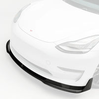 Vorsteiner - Volta Carbon Fiber Aero Front Spoiler - Tesla Model 3
