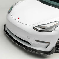 Vorsteiner - Volta Carbon Fiber Aero Front Spoiler - Tesla Model 3