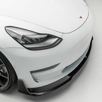 Vorsteiner - Volta Carbon Fiber Aero Front Spoiler - Tesla Model 3
