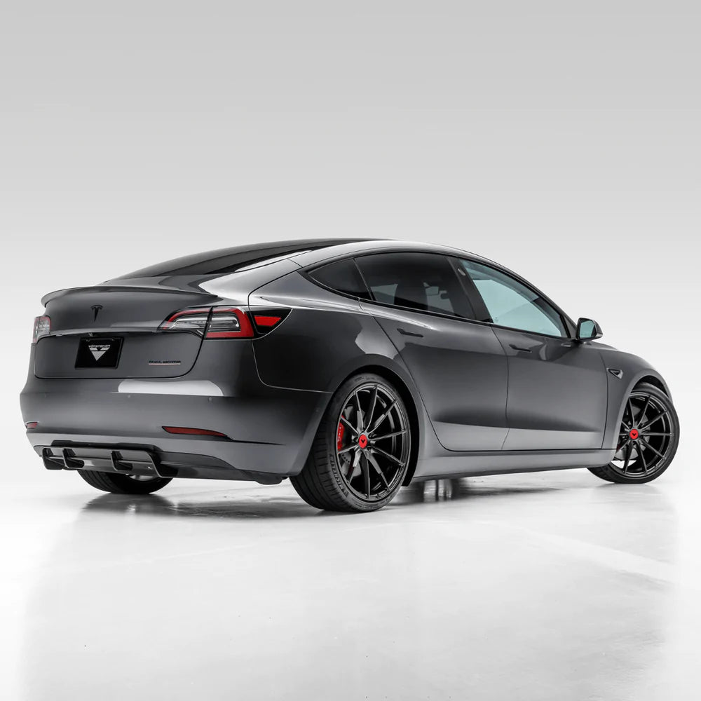 Vorsteiner - Volta Carbon Fiber Aero Rear Diffuser - Tesla Model 3 ...