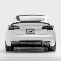 Vorsteiner - Volta Carbon Fiber Aero Rear Diffuser [Track Edition] - Tesla Model 3