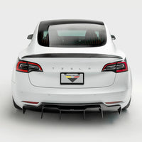Vorsteiner - Volta Carbon Fiber Aero Rear Diffuser [Track Edition] - Tesla Model 3