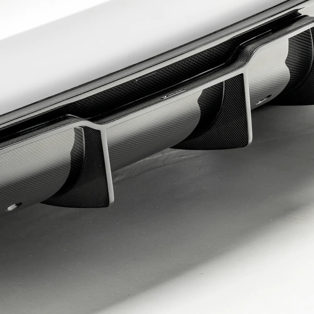 Vorsteiner - Volta Carbon Fiber Aero Rear Diffuser [Track Edition] - Tesla Model 3