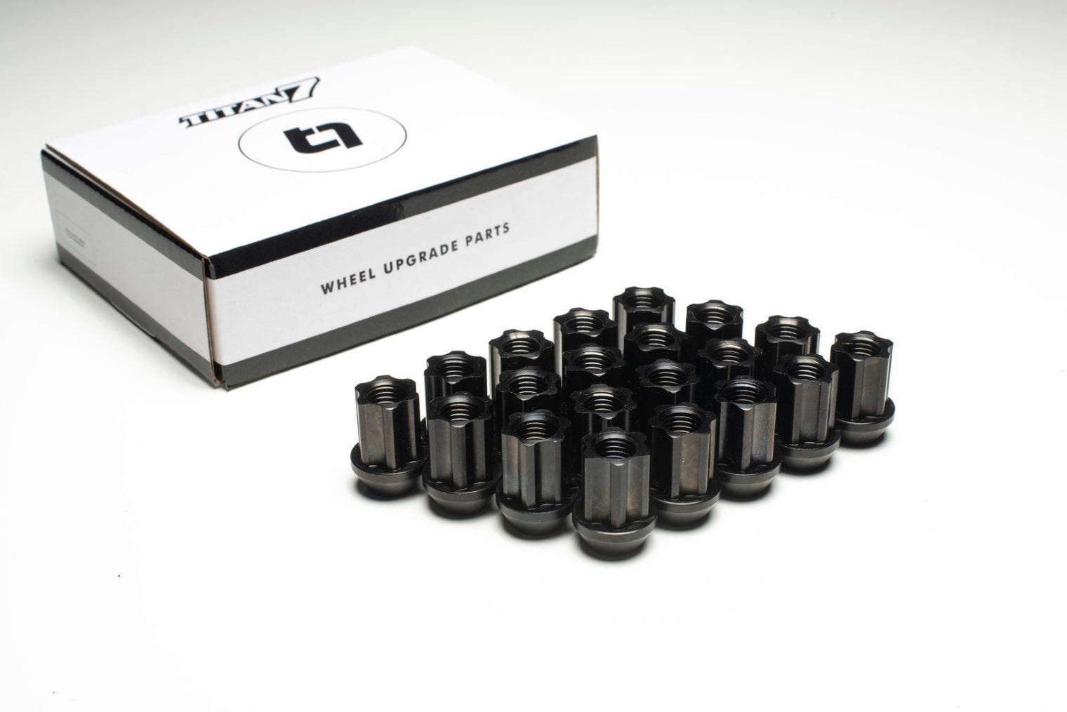 Titan 7 - O.W.L. Forged Titanium Race Nuts - Tesla (M14x1.5mm)