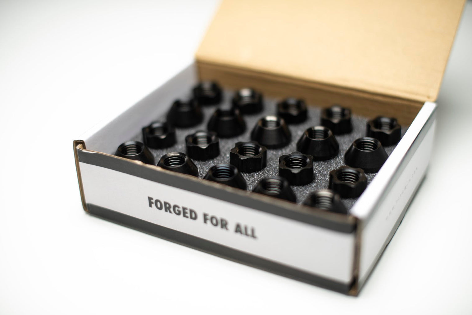 Titan 7 - O.W.L. Forged Titanium Race Nuts - Tesla (M14x1.5mm)