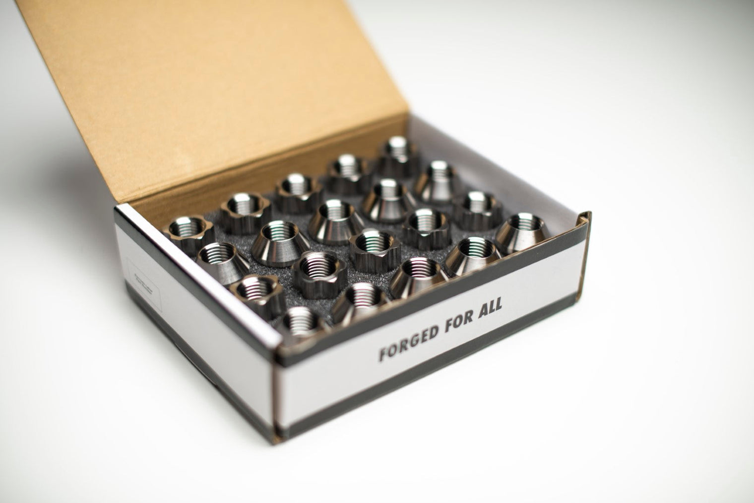 Titan 7 - O.W.L. Forged Titanium Race Nuts - Tesla (M14x1.5mm)