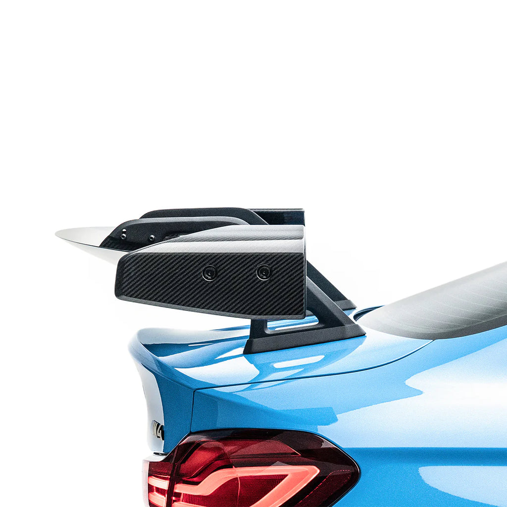 ADRO - Premium Prepreg AT-R1 Carbon Fiber Swan Neck Wing - BMW F82 M4 ...