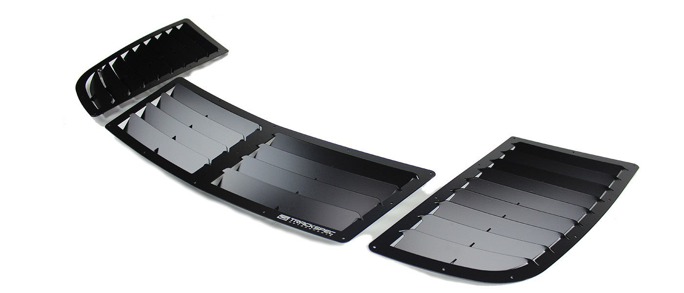 Trackspec - Racing Hood Louver Set - BMW E9X M3