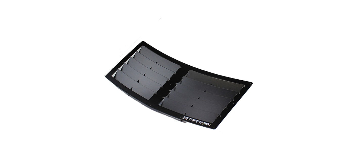 Trackspec - Racing Hood Center Louvers - BMW E85/E86 Z4/Z4M