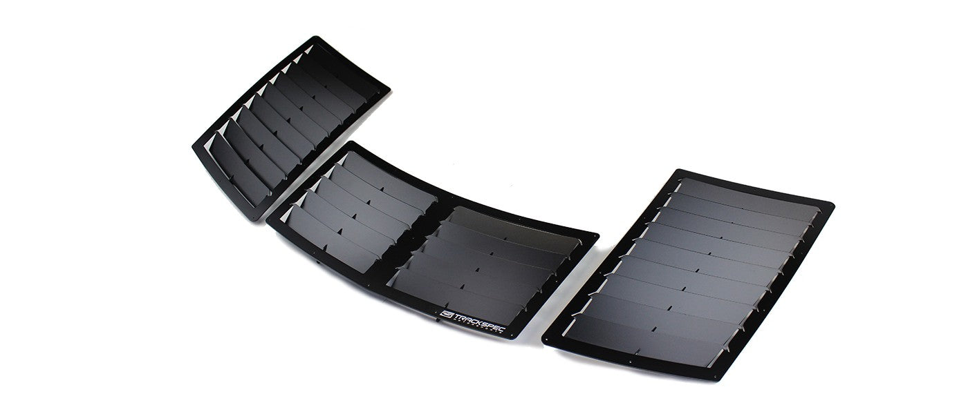 Trackspec - Racing Hood Louver Set - BMW E85/E86 Z4/Z4M