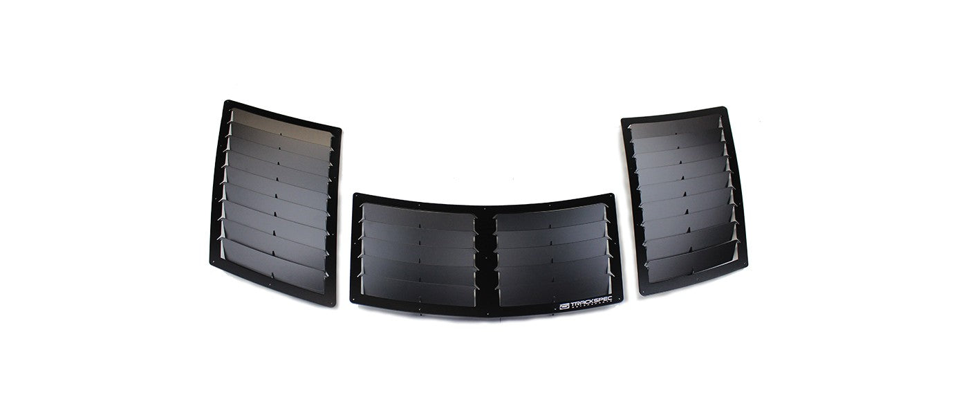 Trackspec - Racing Hood Louver Set - BMW E85/E86 Z4/Z4M
