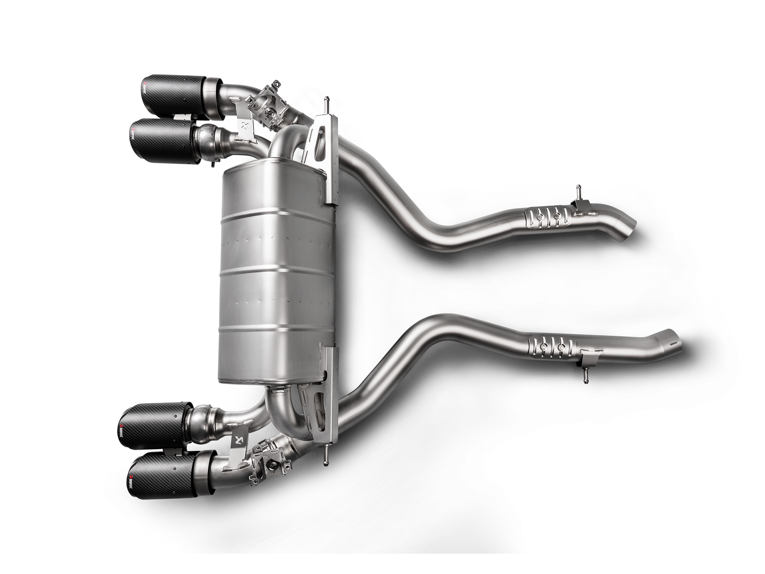 Akrapovic - Slip-On Exhaust (Titanium) - BMW F87 M2 Competition/CS