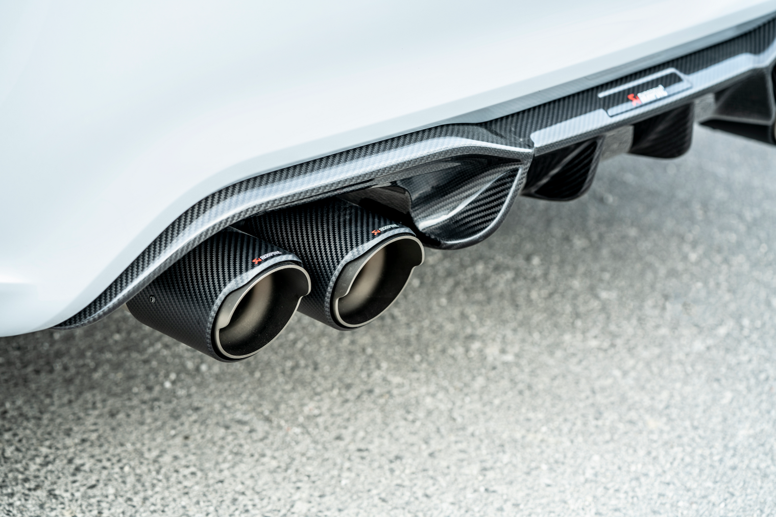Akrapovic - Carbon Fiber Rear Diffuser - BMW F87 M2 Competition/CS