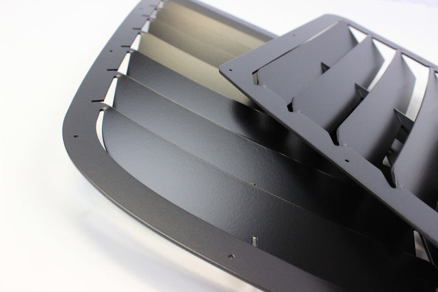 Trackspec - Racing Hood Side Louvers - BMW E46 M3