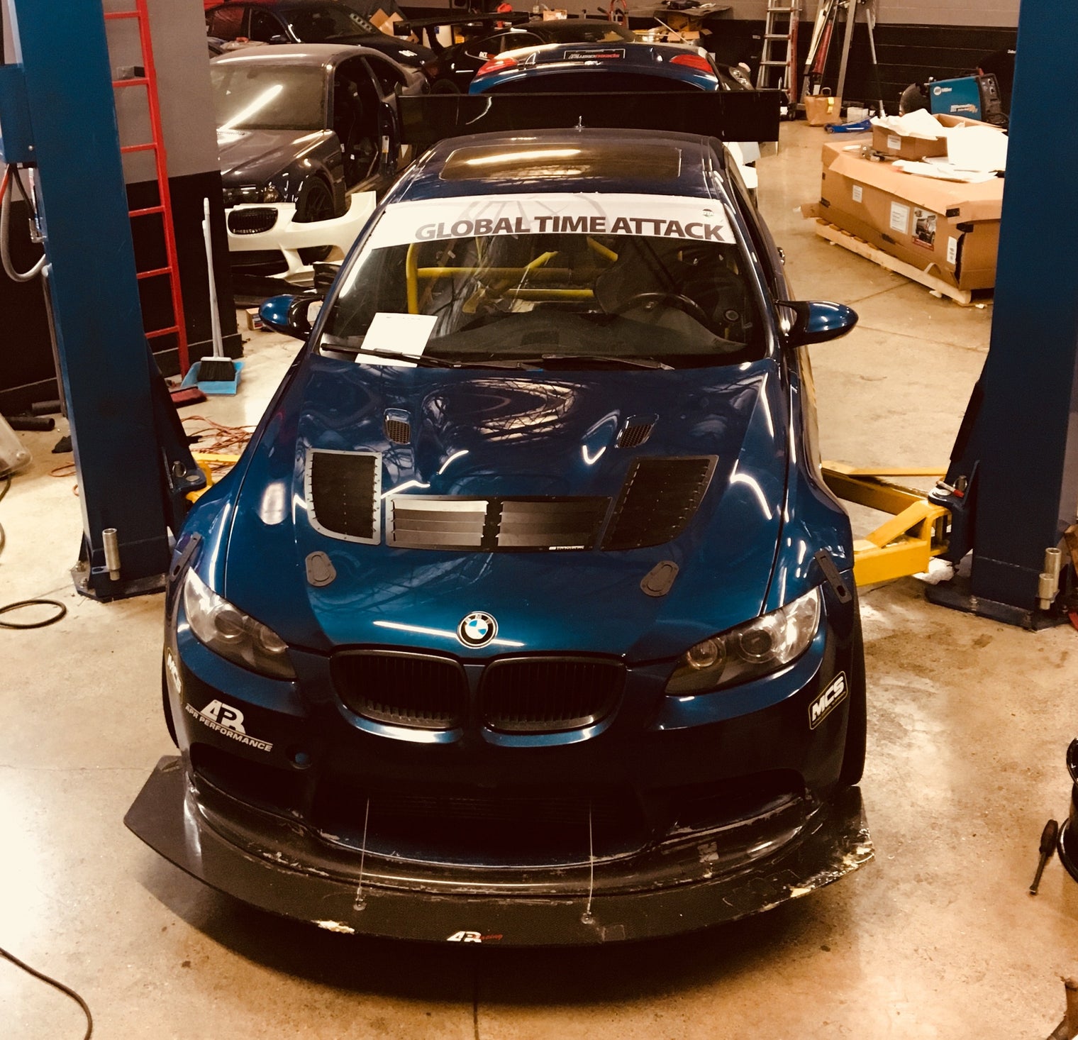 Trackspec - Racing Hood Side Louvers - BMW E9X M3