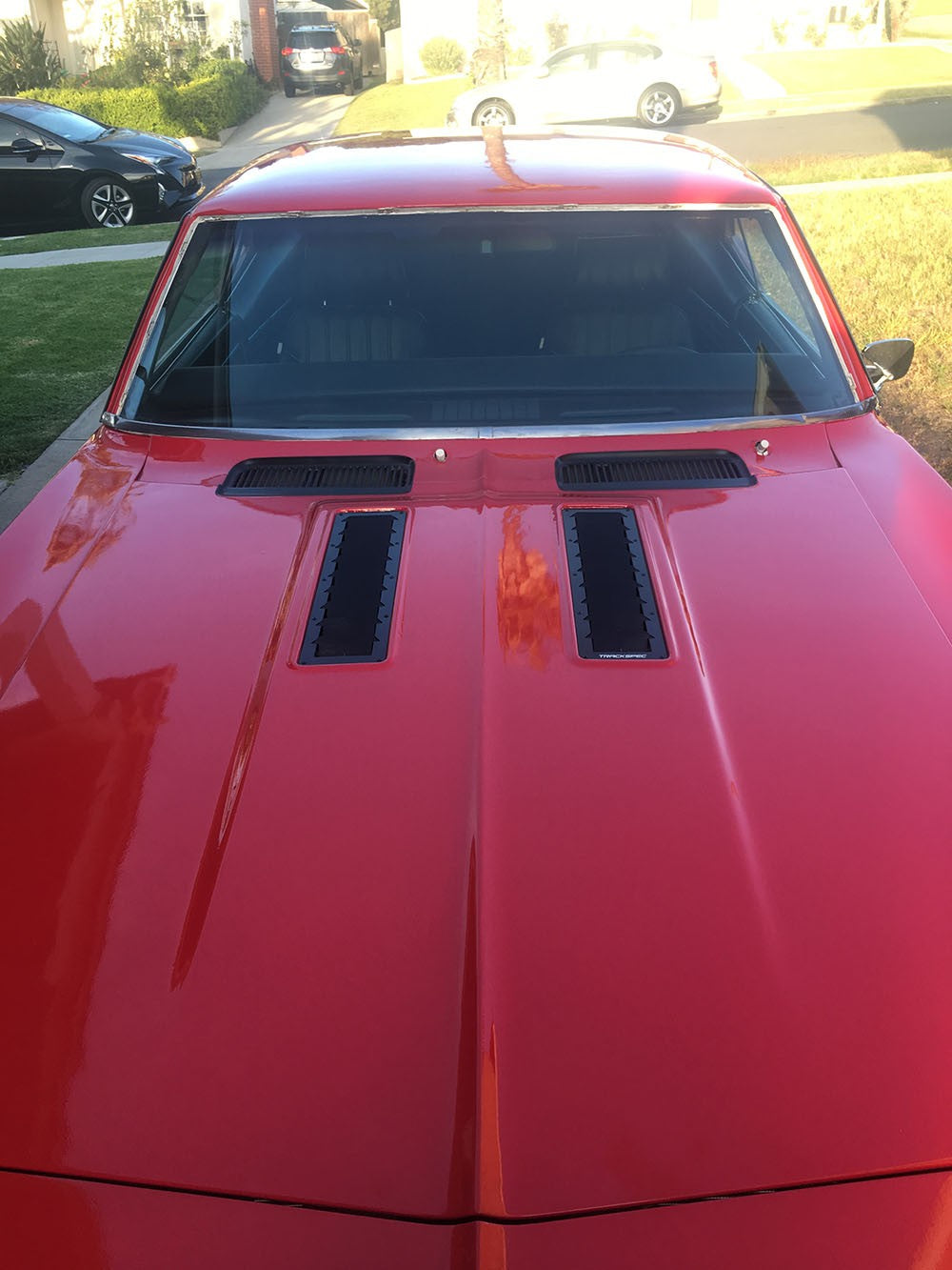 Trackspec - Universal Hood Louvers (4.5 x 17.0 Inch Rectangular)