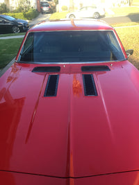 Trackspec - Universal Hood Louvers (4.5 x 17.0 Inch Rectangular)