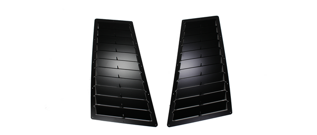 Trackspec - Universal Racing Hood Louvers (22.0 x 11.0 Inch)