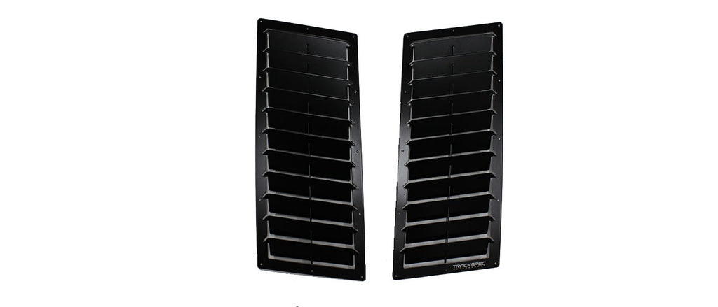 Trackspec - Universal Hood Louvers (7.5 x 18.0 Inch Rectangular)